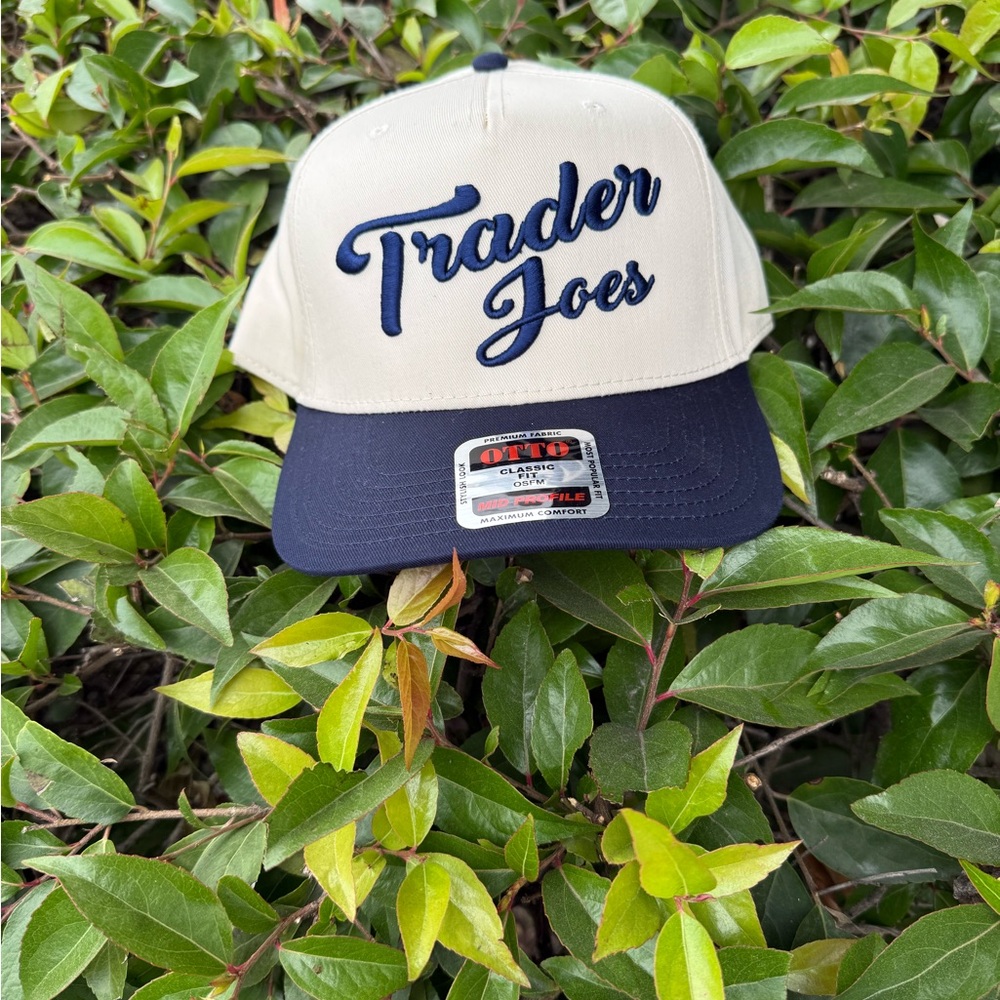 Trader Joe's Natural & Blue Baseball Cap - Picture 6 of 6